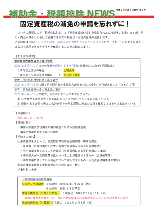 補助金ニュース